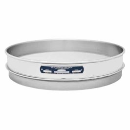 Half Height Stainless-Stainless 12-Inch Sieves