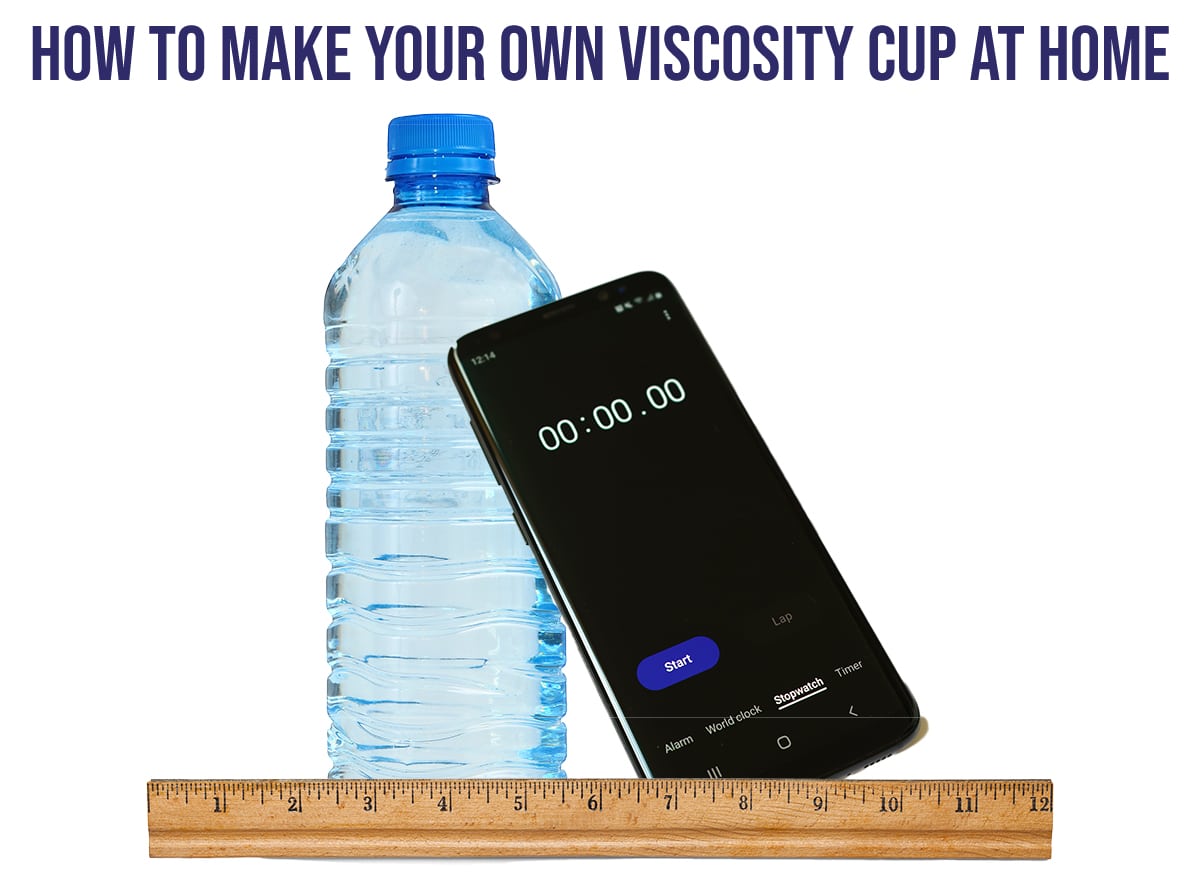 Easy Tutorial Making a Viscosity Cup Myers CMTE