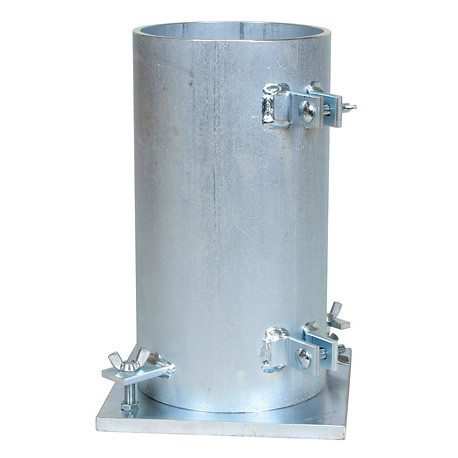Steel Cylinder Mold-No Handle 6" x 12"