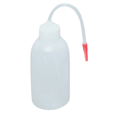 Wash Bottles with Long Spout