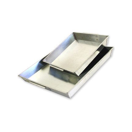 Galvanized Pans - Tapered Sides
