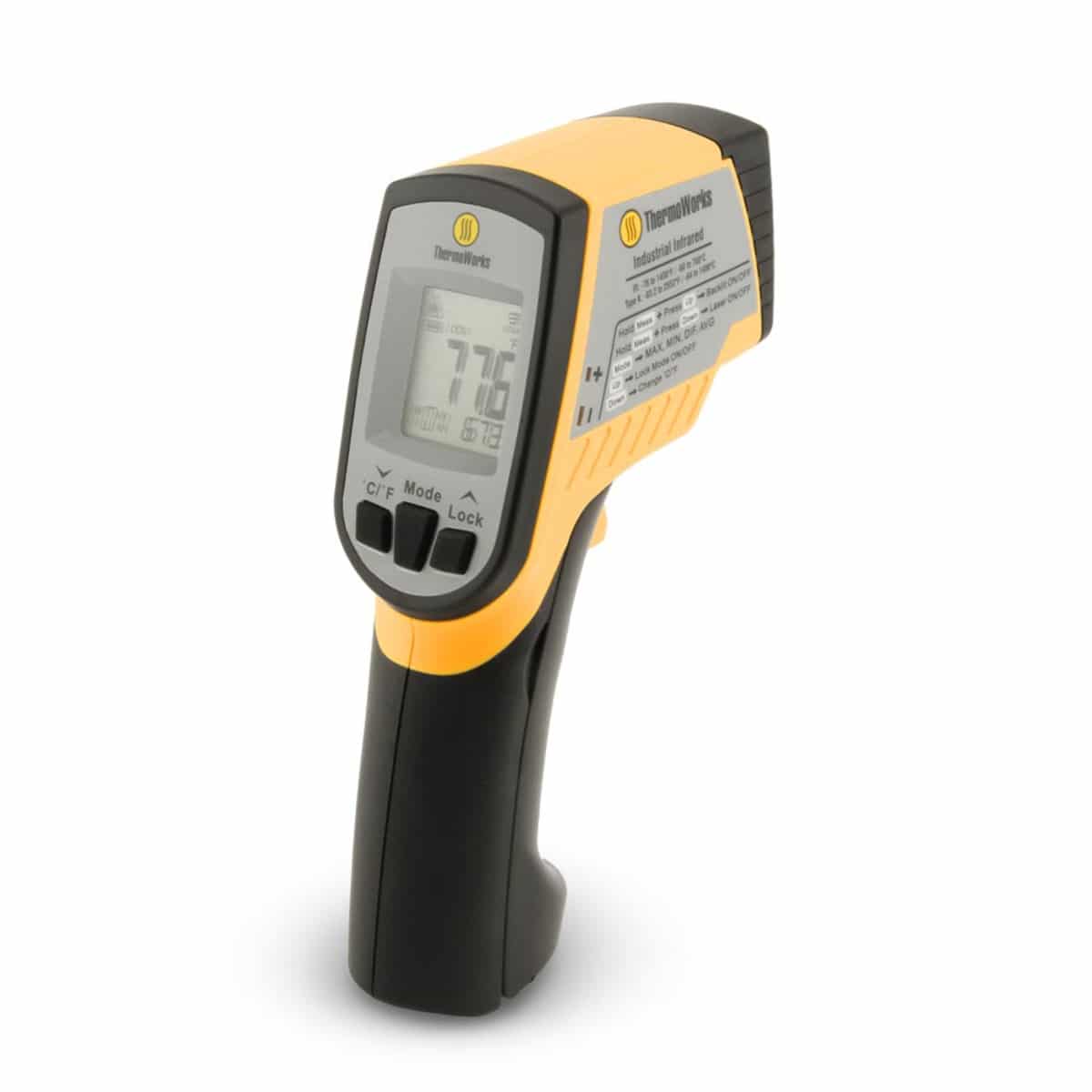 Digital Infrared Thermometer 30:1 Ratio (76° - 1400°F)